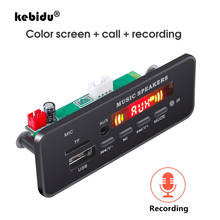 Kebidu placa decodificadora mp3, 5-12v, usb, bluetooth v5.0, mp3 player, módulo de controle remoto usb, fm, aux 2024 - compre barato