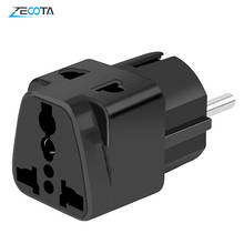 Travel Adapter Universal European Conversion Electrical Plug Germany France Sockets South Korea Indonesia Russia Spain Outlets 2024 - buy cheap