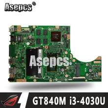 Asepcs TP500LN Laptop motherboard GT840M i3-4030U For Asus TP500L TP500LN TP500LNG Test mainboard motherboard test 100% ok 2024 - buy cheap