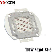 High Power LED Chip100W SMD COB Light Bead Royal Blue 440NM Blue 460NM For Grow Light 2024 - buy cheap