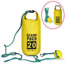 Línea de acoplamiento con Ocean pack 2 en 1, ancla de arena y bolsa seca impermeable de 20L, cuerda de muelle para Kayak, Jet Ski, remo, barcos pequeños 2024 - compra barato