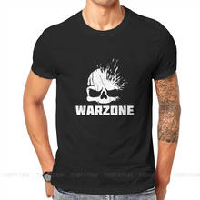 Warzone Headshot Chiffon Harajuku TShirt COD Main View Shooting Game Printing Streetwear Casual T Shirt Men Tee Gift Idea 2024 - buy cheap