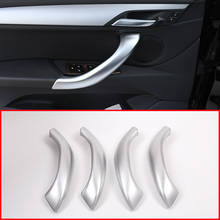 For BMW X1 F48 2016-2018 ABS Matte Silver Car Inner Door Handle Trim Car Accessories For BMW X2 F47 2018 4pcs 2024 - buy cheap