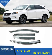 Viseira de janela para lexus rx350, acessório defletor de janela para lexus rx350 2014-2019 2024 - compre barato