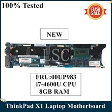 LSC NEW For LENOVO ThinkPad X1 Laptop Motherboard With SR1EA I7-4600u CPU 8GB RAM Mainboard FRU 00UP983 100% Tested 2024 - buy cheap