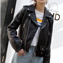 Women Plus Size Sheepskin Genuine Leather Jackets Autumn Slim Motorcycle Biker Jacket Ladies Real Leather Coats Chaqueta Mujer 2024 - buy cheap