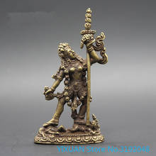 Nepal Tibet Buddha big black day king kong protection bronze statue brass Buddha statue small decorations 2024 - buy cheap