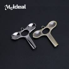 Universal Metal Bronze Jazz Drum Skin Adjustment Tuning Key T Shape Wrench Tool for African Drum Musical Instrument Accessories 2024 - buy cheap