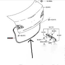 Vedação de borracha para mazda 3 2008-2012 bl, tampa do porta-malas 2024 - compre barato