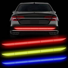 5pc Car Styling Car Trunk Reflective Sticker Accessories for Geely Vision SC7 MK CK Cross Gleagle SC7 Englon SC3 SC5 SC6 SC7 2024 - buy cheap