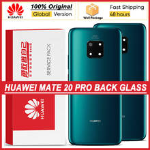100% Original Back Housing for HUAWEI Mate 20 Pro Back Cover Battery Glass for Mate20 Pro Door Rear Case with Camera Lens 2024 - buy cheap