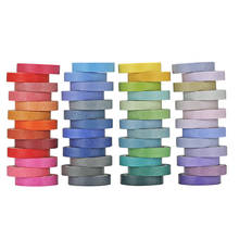 60 cor arco-íris conjunto de fita adesiva 8mm natal washi fita decoração rendas adesivos para álbum presente ej937 2024 - compre barato