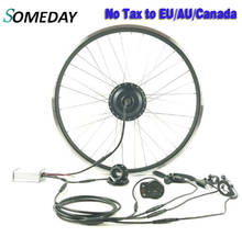 SOMEDAY 48V250W Electric Bicycle conversion kit with LED900S Ebike front wheel hub motor Whole Waterproof Cable 2024 - buy cheap