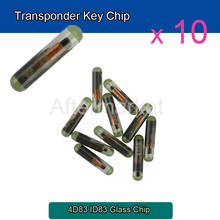 KEYECU-Chips de llave de coche, accesorios 4D83 ID83, tubo de vidrio, 80 bits, para Ford/Mazda, 10 unids/lote 2024 - compra barato