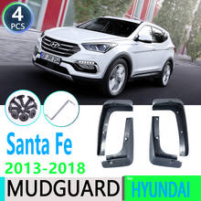 For Hyundai Santa Fe ix45 2013~2018 DM 2014 2015 2016 2017 Car Fender Mudguard Mud Flaps Guard Splash Flap Car Accessories 2024 - buy cheap