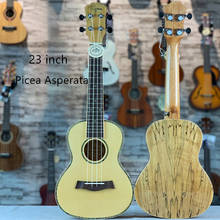 Ukelele Picea Asperata de 23 pulgadas, Mini Guitarra sólida 4, instrumento Musical de concierto de alta calidad, regalo UK2388 2024 - compra barato