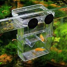 Large Acrylic Fish Breeding Box Aquarium Breeder Box Double Guppies Hatching Incubator Isolation Aquarium Pet Supplies S/L 2024 - buy cheap