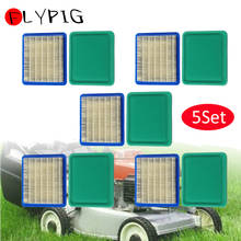 5Pcs Air Filter & Pre cleaner 491588s 91588 399959 for Lawn Mower Small Engine 2024 - buy cheap