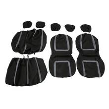 9pcs Car Seat Covers Detachable Washable Knitted  for Car Sedan Truck Van Universal Vehicle Seat Protective Covers Car-styling 2024 - buy cheap