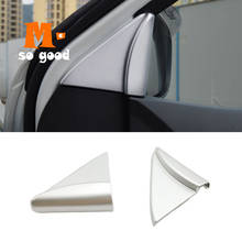 2017 2018 2019 For Nissan Navara NP300 Car Interior A-pillar Speaker Horn Ring Cover Trim ABS Chrome Auto Moulding Accessories 2024 - buy cheap