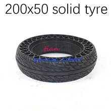Free Shipping Good Reputation 200x50 Solid Tyre Honeycomb Tire Fits for Folding Electric Scooter Balancing Car 2024 - buy cheap