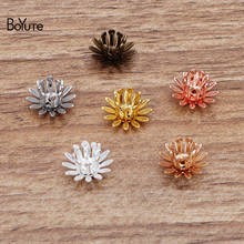 BoYuTe (100 Pieces/Lot) 10MM Metal Brass Small Daisy Flower Materials Handmade Diy Jewelry Accessories 2024 - buy cheap