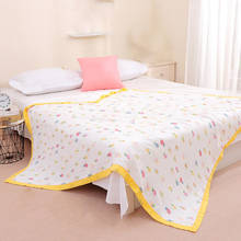 2 Layer 150*180cm Bamboo Cotton Baby Blanket Baby Bedding Blanket Gauze Children Blankets Infant Bath Towel Newborn Wrap 2024 - buy cheap