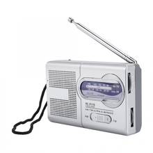 AM/FM Old Fashion Radio Multi-function Mini Pocket AM/FM BC-R119 Radio Speaker  Receiver Telescopic Antenna Radio Receiver 2024 - buy cheap