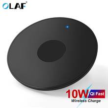 OLAF 10W Fast QI Wireless Charger For iPhone 11 Pro 8 X XR XS Max 15W USB Quick Wireless Charging Pad For Samsung S10 S9 Note9 2024 - buy cheap