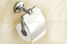 Polished Chrome Toilet Paper Holder Brass Bathroom Roll Paper Accessory Wall Mount Toilet Tissue Paper Holder zba804 2024 - buy cheap