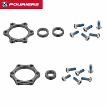 FOURIERS-cambio de adaptador de buje de bicicleta, arandela espaciadora de 6 pernos estándar, eje pasante, 12x142 a 148 15x100 a 110 110 148mm 2024 - compra barato