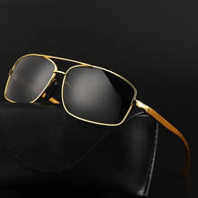 Óculos de sol polarizados das mulheres dos homens alumínio motorista uv400 masculino vintage óculos de sol espelho sporst acessórios ao ar livre eyewear vt2458 2024 - compre barato