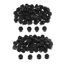 50Pcs Black Cord Stopper Lock End Toggles With Metal Spring 15mm 2024 - buy cheap