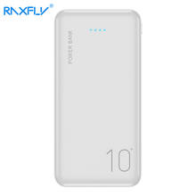 RAXFLY 10000 мАч Power Bank для iPhone Xiaomi Mi Bateria Externa Movil Powerbank Портативное зарядное устройство Power Pack Mobile Poverbank 2024 - купить недорого