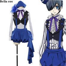 Custom Size Black Butler Book of Circus Ciel Phantomhive Cosplay Costume Uniform Halloween Costumes Anime Outfits Cos Clothes 2024 - buy cheap