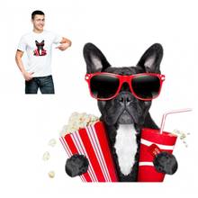 Popcorn Coke Dog Animal Iron On Patches For DIY Heat Transfer Clothes T-Shirt Thermal Stickers Decoration Printing 2024 - buy cheap