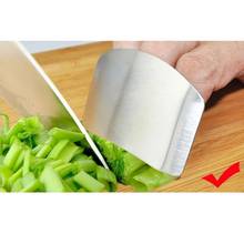 Protector de dedo de acero inoxidable, herramienta de protección de dedos para cortar cuchillos, accesorios de cocina, gran oferta 2024 - compra barato