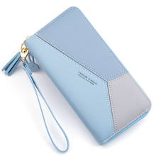 New Casual Women's Wallets Long Clutch bag Fashion Tassel Wallet Credit Card Holder Coin Purse Wrist wallet For Young Women 2020 2024 - купить недорого