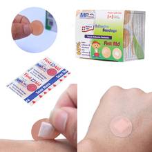100Pcs Adhesive Round Band Aid Wound Plaster First-Aid Circle Ring Bandage 22mm Dropshipping 2024 - buy cheap