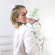 Faixa envolvente para bebês recém-nascidos, coberta macia para bebês com zíper e cobertor de enrolar para saco de dormir 2024 - compre barato