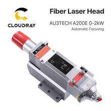 Cloudray-Cabezal láser de fibra AU3TECH A200E 0-2KW, enfoque automático D30 CL100 FL125 para máquina cortadora láser 2024 - compra barato