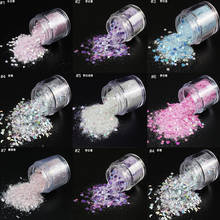10ml/Jar Holo Effect Nail Glitter Powder For UV Gel Polish Mixed Size 0.2-5mm Fine Glitter Sparkles Acrylic Nail Art Glitter 7 2024 - buy cheap