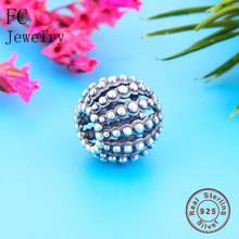 FC Jewelry Fit Original Pan Charms Bracelet 100% 925 Silver Hollow Stripe Made Ball Shape Bead Mother's Day Berloque 2020 New 2024 - buy cheap