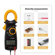 GXMA DT3266F Digital Clamp Meter Multimeter AC/DC Voltage Current Ampere NCV Resistance Diode Tester with Buzzer 2024 - buy cheap