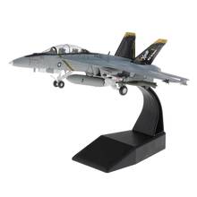 1/100 F/A-18 Strike Fighter Airplane Alloy Dispaly Stand Diecast Aircraft Model Commemorate Collection for Friends 2024 - buy cheap