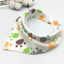 1pcs Cartoons Bib Burp Cloth Baby Bibs Boys Girls Animal Print Smock Cotton Baby Scarf Feeding Collar Burp Baby Accessories 2024 - buy cheap