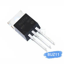 10 peças buz11 to-220 buz11a to220 50v 33a original 2024 - compre barato