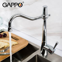 Gappo-torneira para cozinha, bronze cromado, filtro de água, misturador, cozinha, purificador, mistura 2024 - compre barato