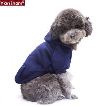 Зимняя одежда для собак, зимнее пальто для собак, зимняя маленькая одежда с карманом для собак, мягкая флисовая теплая одежда для чихуахуа, для щенков, кошек, домашних животных 2024 - купить недорого