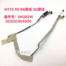 new original for Dell M17X R5 R6 P18E led lcd lvds cable 3D DC02C004000 0N392W N392W cn-0N392W 2024 - buy cheap